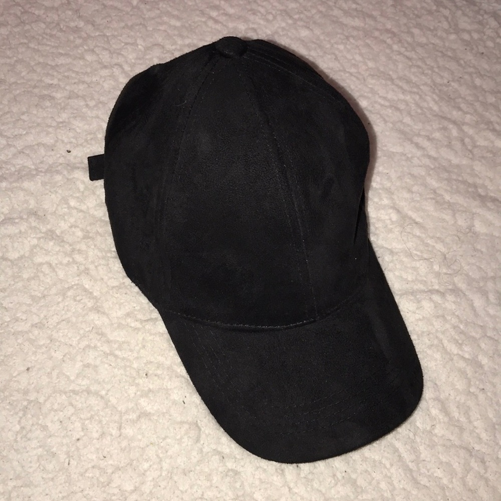 Suede Baseball Cap